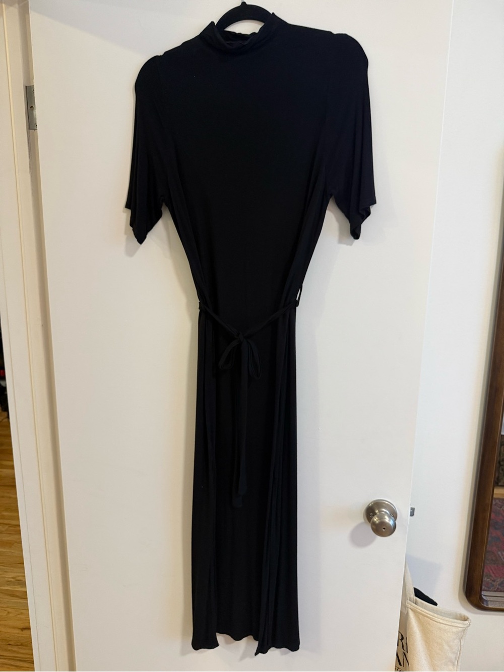 Nasty Gal Mock Neck Midi Dress Size 2
